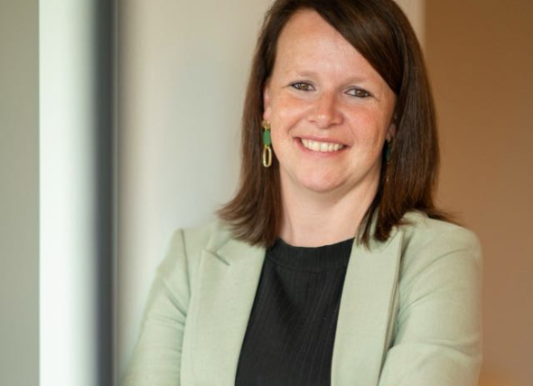 Voorzitter Stephanie Dujardin